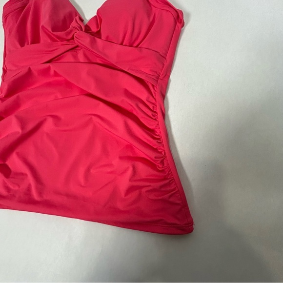 Tommy Bahama Pink Swimwear Tankini Top - Picture 8 of 13